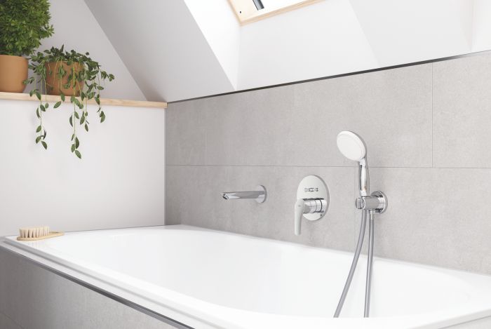 Змішувач прихованого монтажу на 2 споживача Grohe Eurosmart New (24043003)