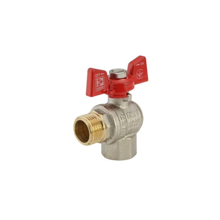 Кран кульовий Koer 1/2" ГШМ кутовий (KR.208) (KR2805)