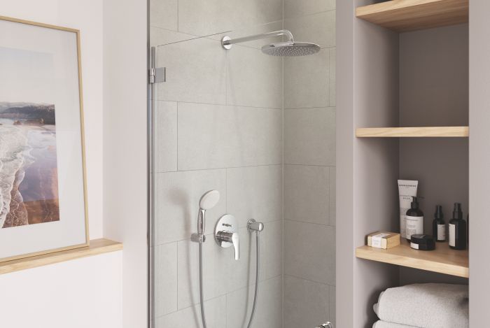 Верхній душ з настінним кронштейном Grohe Tempesta (260000)