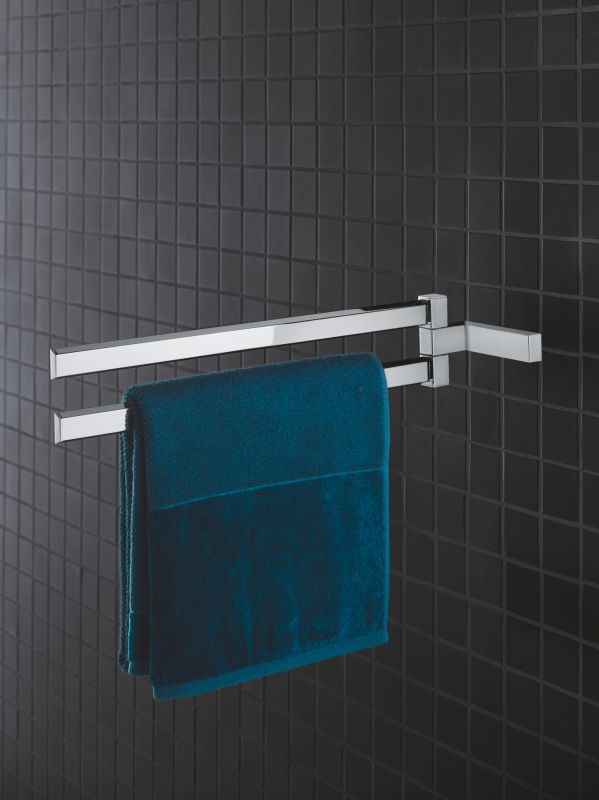 Подвійний тримач для рушників Grohe Selection Cube (40768000)