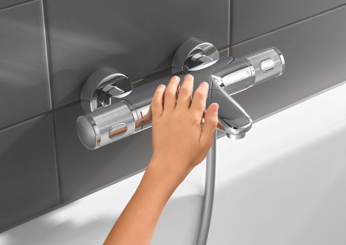 Змішувач для ванни з термостатом Grohe Grohtherm 1000 Performance (34779000)