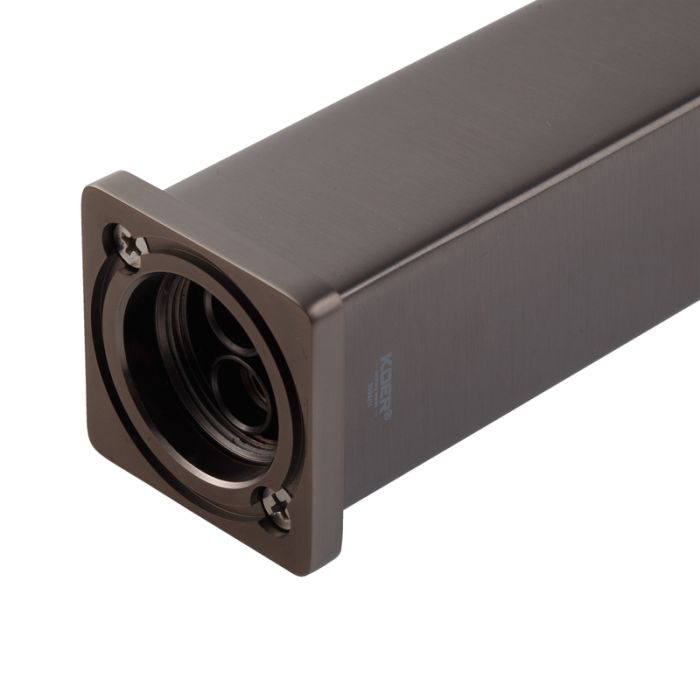 Змішувач для умивальника високий Koer KB-11009-07 (Колір графіт) (KR5978)