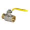 Кран кульовий KOER KR.215.G - 3/4" FM ГШВ YELLOW, ручка "важіль" жовта (KR0117)