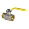 Кран кульовий KOER KR.215.G - 1 1/4" FM ГШВ YELLOW, ручка "важіль" жовта (KR0125)