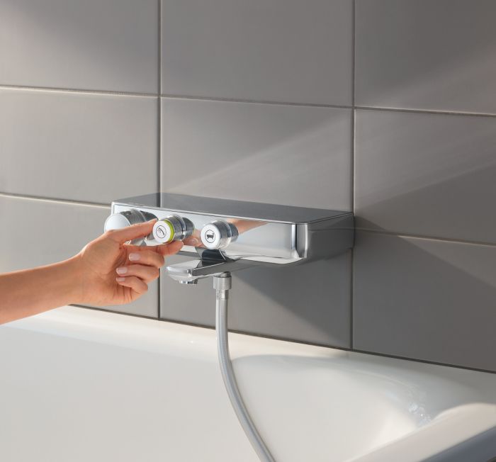 Змішувач для ванни з термостатом Grohe Grohtherm SmartControl (34718000)