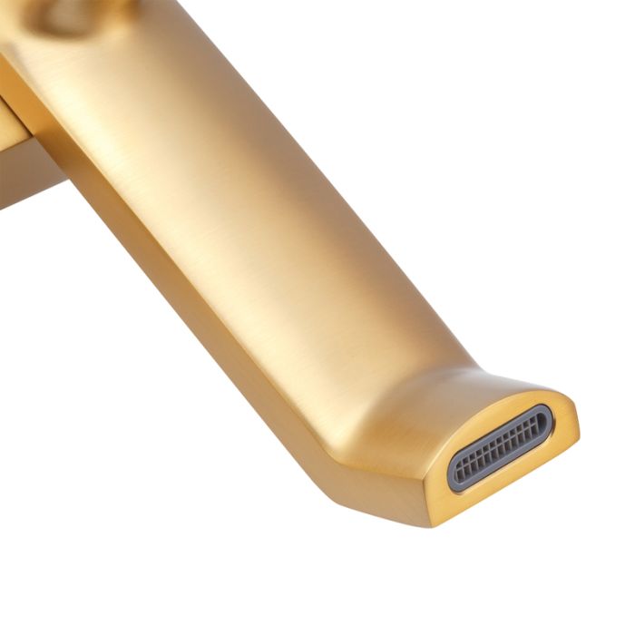 Душова колона зі змішувачем HAIBA GAUDI 009-J BRUSHED GOLD (HB9584)