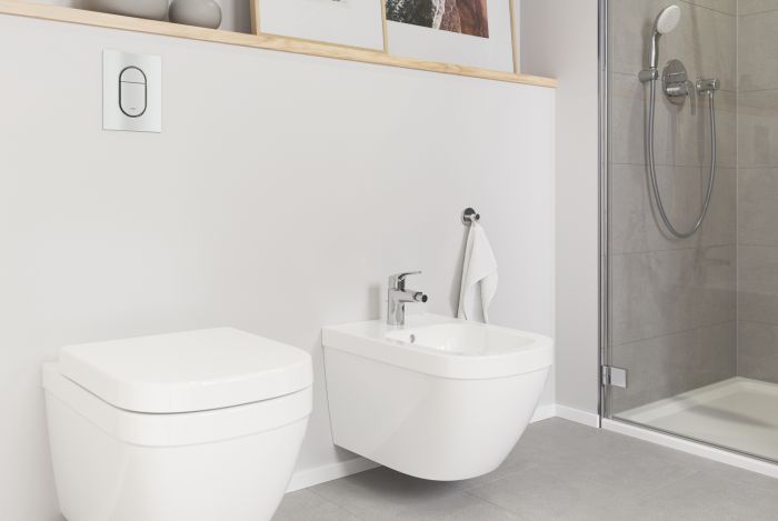 Змішувач прихованого монтажу на 2 споживача Grohe Eurosmart New (24043003)