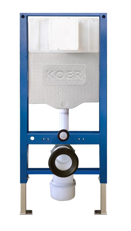 Інсталяція для підвісного унітазу Koer KT-0407 500x126x1150mm (без панелі змиву) (KR5341)