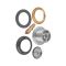 Донний клапан для ванни Koer PW-06-01 1 1/2'' автоматичний СLICK-СLACK (Колір хром) (KR5799)