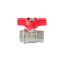 Кран кульовий ГГМ Koer Extreme KE.217-15 - 1/2" FF  ручка "метелик" червона (KR5756)