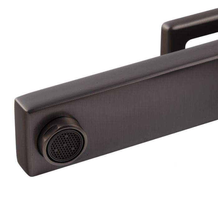 Змішувач для умивальника високий Koer KB-11009-07 (Колір графіт) (KR5978)