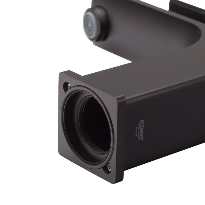 Змішувач для умивальника Koer KB-10010-05 (Колір чорний) (KR3479)