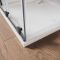 Двері у нішу Walk-In розсувні Koer SR SD07-120x200-L-TR-07 прозоре скло Easy Clean 8мм Графіт (KR5688)