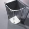 Душова кабіна без піддону Koer SR SC04-90x90x195-TR-02 прозоре скло Easy Clean 5мм SS Color (KR5682)