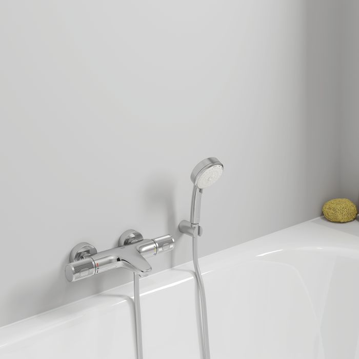 Змішувач для ванни з термостатом Grohe Grohtherm 1000 Performance (34779000)