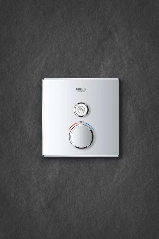 Термостат прихованого монтажу з однією кнопкою управління Grohe Grohtherm SmartControl (29123000)