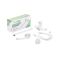 Змішувач для ванни Plamix Cezar-006 EURO SET White (з шлангом, лійкою та кронштейном) (PM0666)