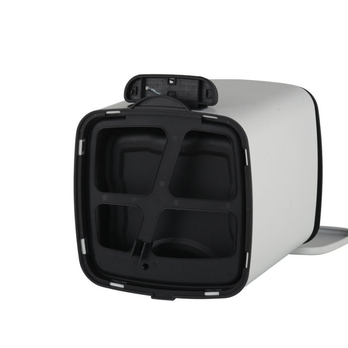 Відро для сміття з плавним закриттям квадратне Zerix Kubix-TC0106 White 6 л (колір білий) (ZX6109)