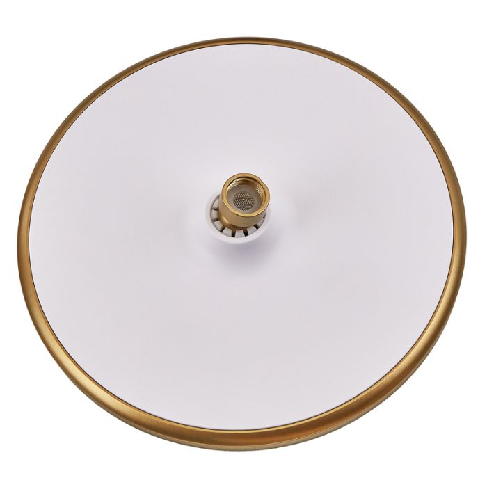 Душова колона зі змішувачем Zerix Rex-009-J Brushed Gold з нерж. сталі (Колір мат. золото) (ZX6125)