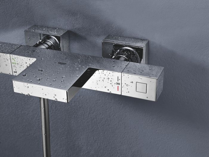 Змішувач для ванни з термостатом Grohe Grohtherm Cube (34497000)