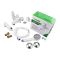 Змішувач для ванни PLAMIX OSCAR-008 EURO SET WHITE (зі шлангом, лійкою та кронштейном) (PM0698)