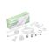 Змішувач для ванни Plamix Pablo -140 EURO SET White (з шлангом та лійкою) (PM0670)
