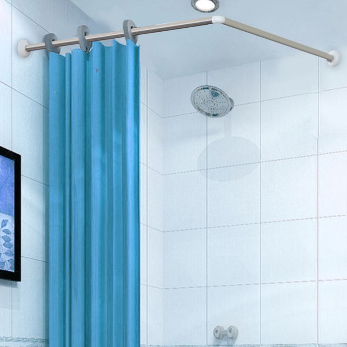 Штанга для шторки кутова Zerix CRS-A-90x90 90x90cm (нержавіюча сталь) (ZX6101)