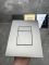 Панель змиву Koer KT-0607-07 157x198x10mm пластикова, кнопка квадратна (колір графіт) (KR5345)