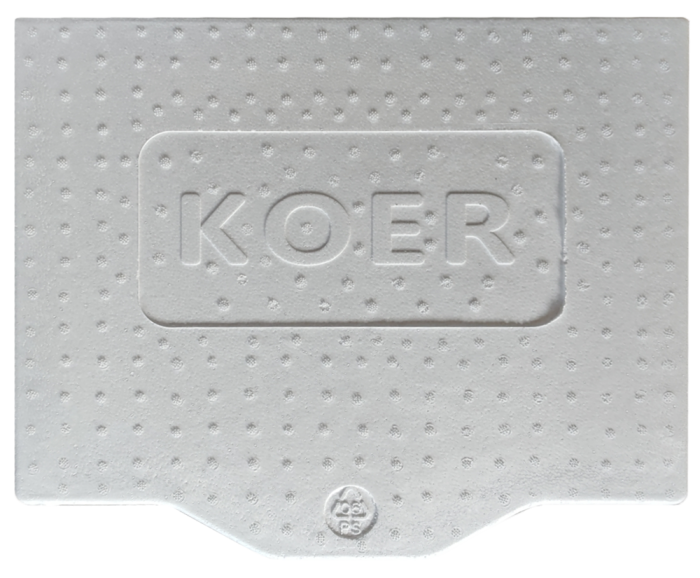 Інсталяція для підвісного унітазу Koer KT-0504-01 500x126x1150mm з панеллю змиву KT-0607-01 хром (KR5348)