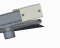 Двері в нішу Koer SR SD05-140x200-TR-01 прозоре скло Easy Clean 6мм, хром (KR5406)