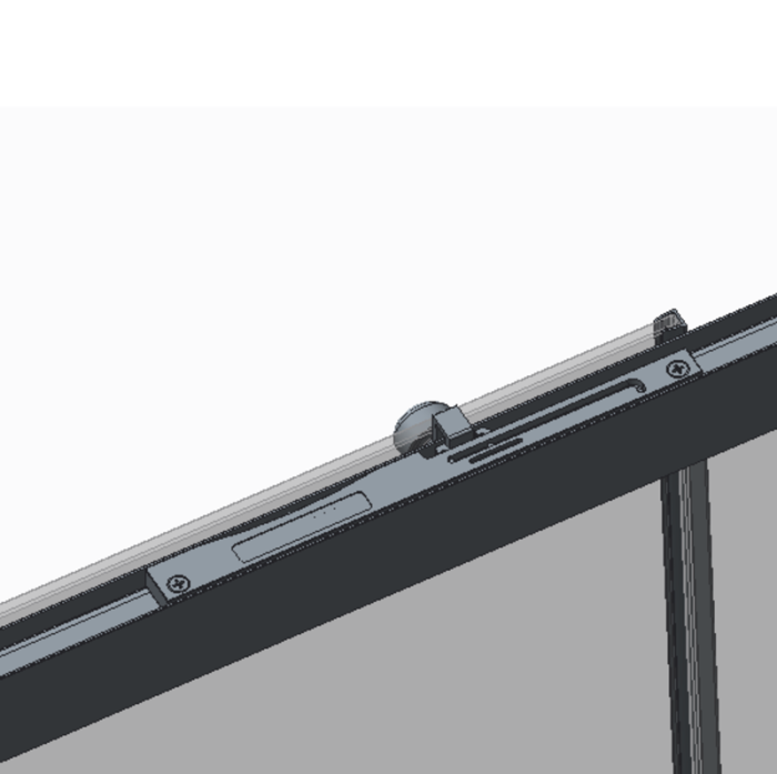 Шторки скляні на ванну розсувні Koer SR BS06-120x150-TR-01 прозоре скло Easy Clean 6мм, хром (KR5945)