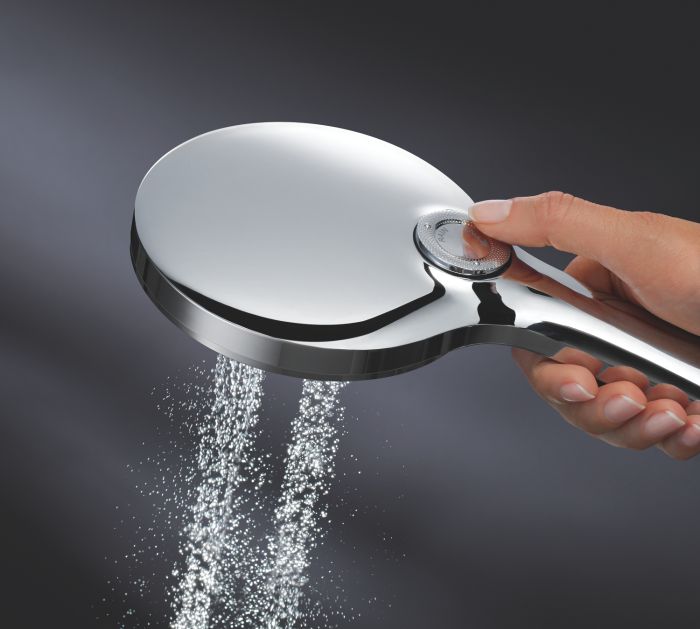 Душовий набір з тримачем, 3 режими струменя Grohe Rainshower SmartActive (26581000)