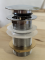 Донний клапан для раковини без переливу Zerix BV-10 1 1/4" автоматичний Click-Clack (Колір хром) (MY0416)