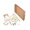 Душова колона зі змішувачем HAIBA GAUDI 009-J BRUSHED GOLD (HB9584)