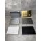 Панель змиву Koer KT-0608-07 240x160x10mm пластикова, кнопка закруглена (колір графіт) (KR6128)