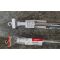 Штанга для шторки телескопічна пряма Zerix CRS-110x200 110cm-200cm (нержавіюча сталь) (ZX4996)