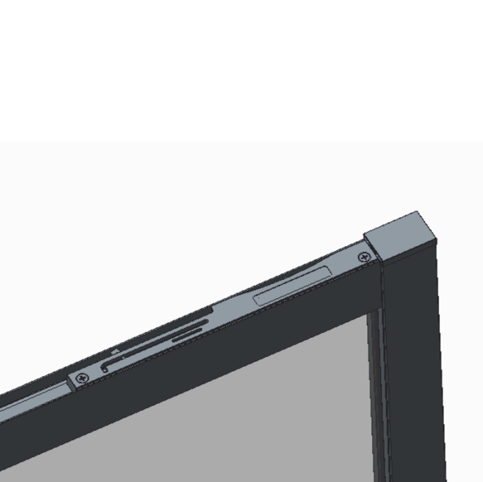 Шторки скляні на ванну розсувні Koer SR BS06-120x150-TR-01 прозоре скло Easy Clean 6мм, хром (KR5945)