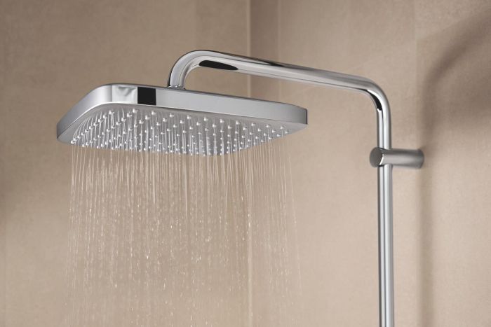 Душова система з термостатом для настінного монтажу Grohe Tempesta System 250 Cube (26689001)