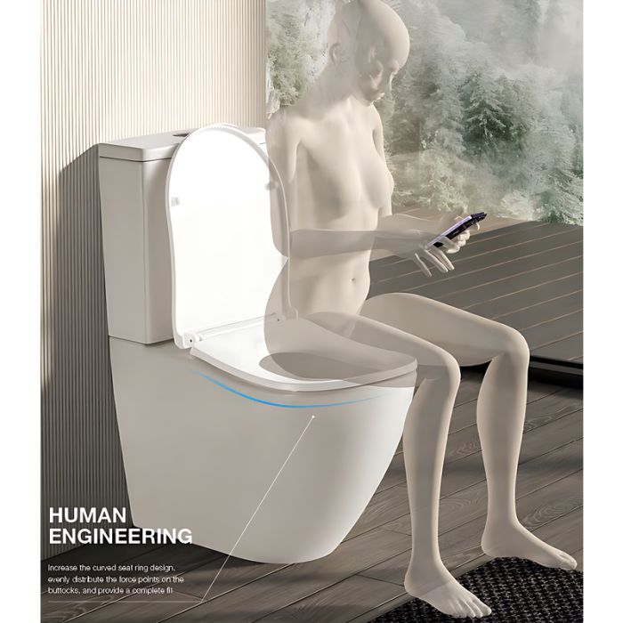 Чаша унітазу-компакту Koer TT-0202-T3 Bowl 430x390x670 без сидіння Tornado 3.0 (MI8365)
