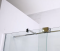 Душова кабіна без піддону Koer SR SC02-100x80x200-TR-01 прозоре скло Easy Clean 8мм, хром (KR5355)