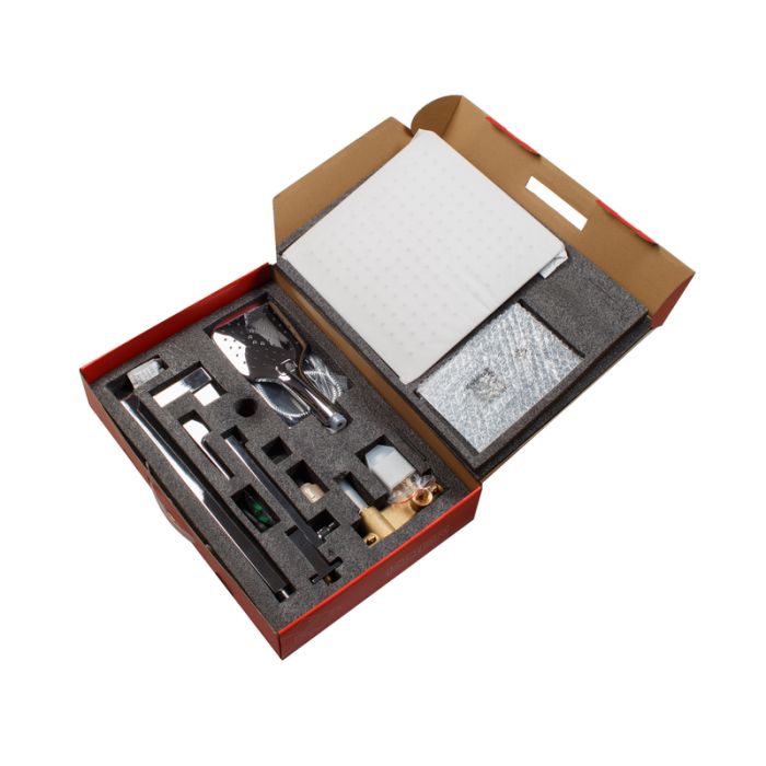 Душова система вбудована Koer KB-66009-01 3 функції (Колір хром) (KR6019)
