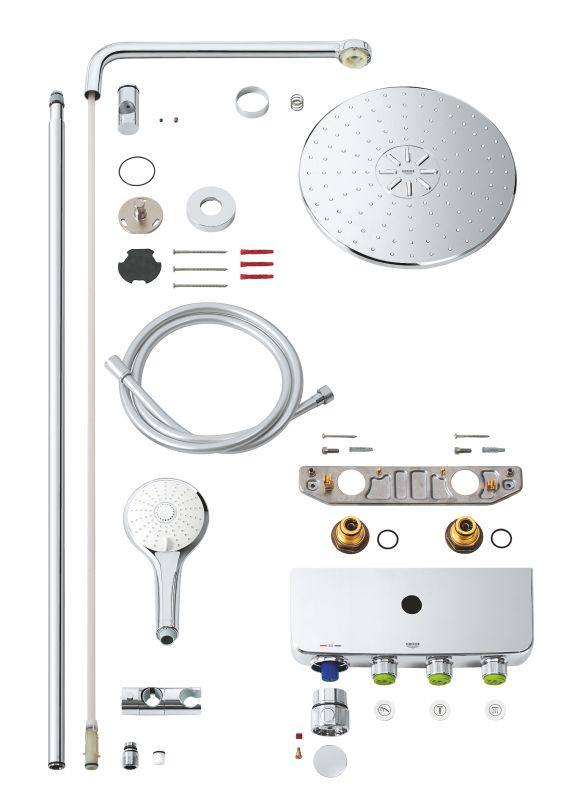 Душова система з термостатом для душа Grohe Euphoria SmartControl System (26507000)