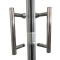 Душова кабіна без піддону Koer SR SC03-90x90x200-TR-01 прозоре скло Easy Clean 6мм, хром (KR5356)