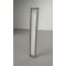 Шторки скляні на ванну складні Koer SR BS07-80x140-TR-01 прозоре скло Easy Clean 4мм, хром (KR5948)