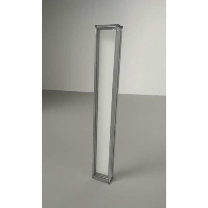 Шторки скляні на ванну складні Koer SR BS07-80x140-TR-01 прозоре скло Easy Clean 4мм, хром (KR5948)