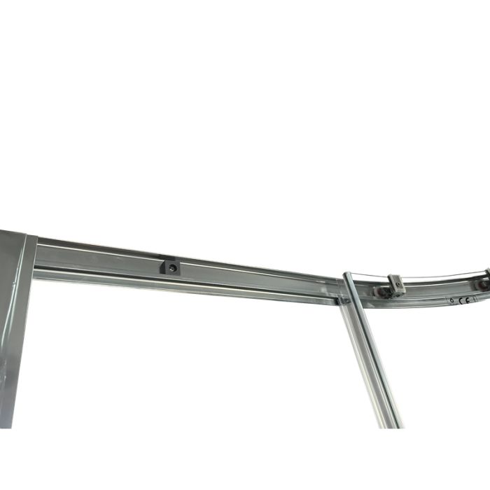 Душова кабіна без піддону Koer SR SC04-90x90x195-TR-02 прозоре скло Easy Clean 5мм SS Color (KR5682)
