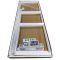 Двері в нішу Koer SR SD03-140x200-TR-01 прозоре скло Easy Clean 8мм, хром (KR5385)