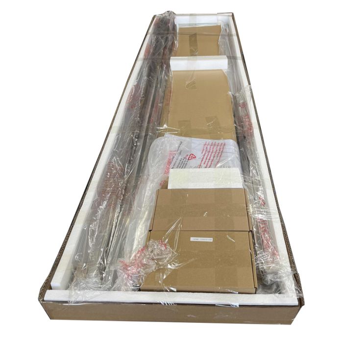 Душова кабіна без піддону Koer SR SC03-100x100x200-TR-01 прозоре скло Easy Clean 6мм, хром (KR5357)