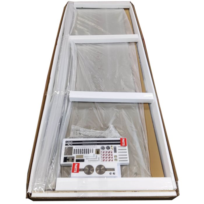 Двері в нішу Koer SR SD01-120x200-TR-07 прозоре скло Easy Clean 8мм, графіт (KR5378)