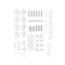 Душова кабіна без піддону Koer SR SC10-90x90x195-TR-01 прозоре скло Easy Clean 6мм, хром (KR5942)